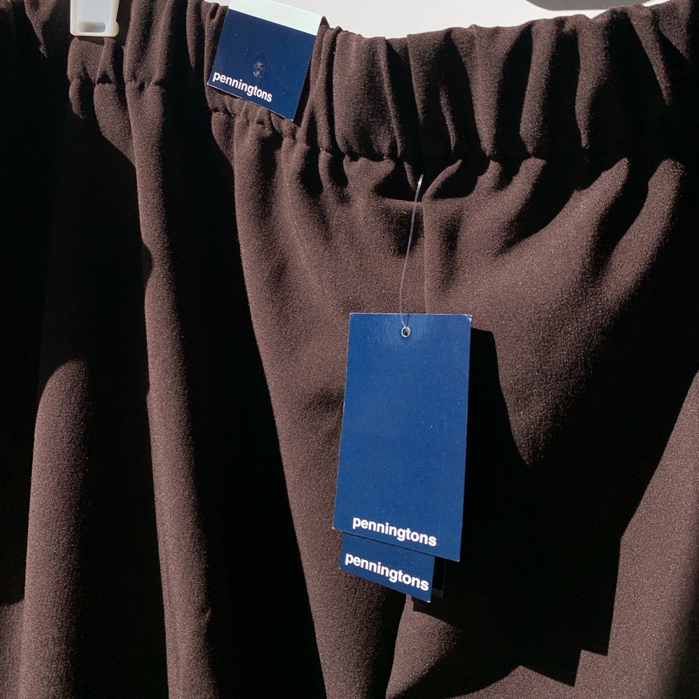 🇨🇦 Penningtons Brown Straight Leg Dress Pants